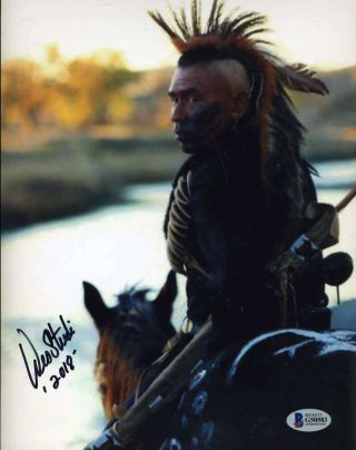 Wes Studi Bas Beckett Autograph 8x10 Geronimo Photo Hand Signed Slabbed