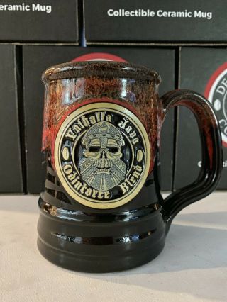Deneen Pottery Death Wish Coffee Valhalla Java 2018 Mug Tankard