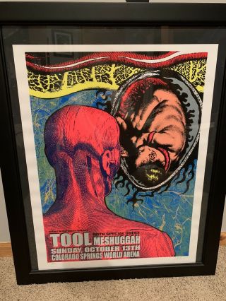Tool Concert Poster Lindsey Kuhn Colorado Springs 2002 Signed 90/269 Made