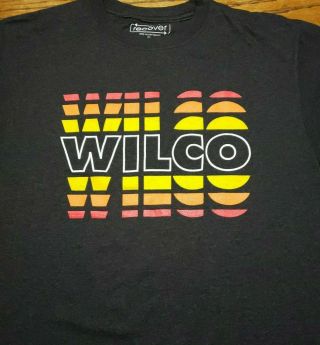 Wilco Summer World Tour 2016 Concert T - Shirt Adult Med Black Uncle Tupelo Tweedy