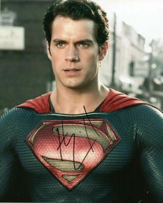 Henry Cavill - Signed Autographed 8x10 Photo - Justice League - Superman - W/coa
