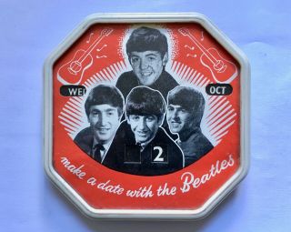 Beatles Make A Date With The Beatles 1964 Desktop Calendar