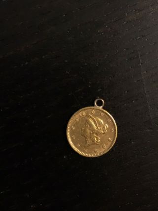 1853 O One Dollar $1 Liberty Dollar Gold Coin