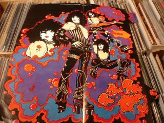 Kiss Paul Stanley " Part 1 Of 4 Piece Solo Album Poster Set " 1978 Aucoin Item