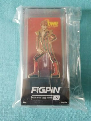 David Bowie / Ziggy Stardust " Figpin " Enamel Pin