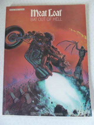 Meat Loaf Bat Out Of Hell - Songs By Jim Steinman Vocal Piano Guitar Songbook