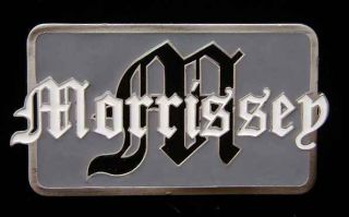 Morrissey Band Belt Buckle Licensed Buckles
