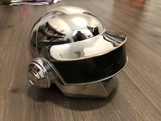 Daft Punk Helmet Dj Metalic Chrome - Thomas Bangalter