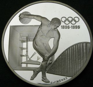 France 100 Francs 1994 Proof - Silver - Olympics - Discobole - 2545 ¤