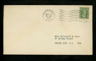 Postal History Canada Fdc 211 - 216 None King George V 1935 Ottawa On Set Of 6