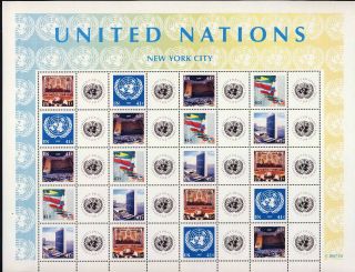 Un York.  2007 Personalized Sheet Of 20.  41 Cent.  Never Hinged