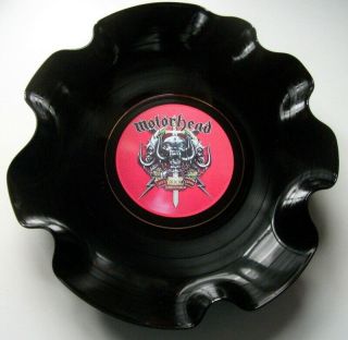 MOTORHEAD HAND CRAFTED VINYL LP RETRO BOWL QUALITY,  IDEAL GIFT MORE LISTED 2