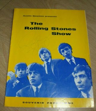 Rolling Stones Orig.  Program Winter Gardens Bournemouth May 1964