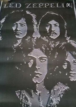 Led Zeppelin Vintage Poster - 1969 Visual Thing Factory