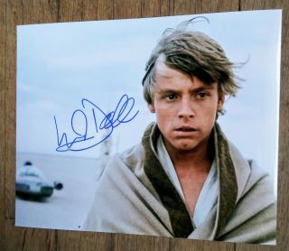 Mark Hamill " Autographed Hand Signed " Star Wars Luke Skywalker 8x10 Photo