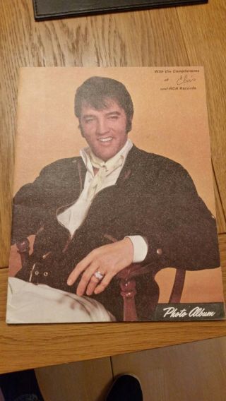 Elvis Photo Album - With The Compliments Of Elvis And Rca Records Picture Book