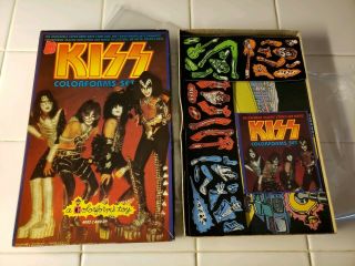 Kiss Colorforms Set 1979 Ex Complete