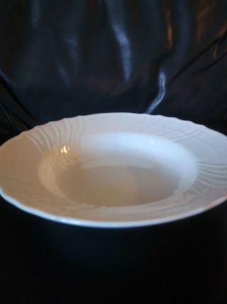 Richard Ginori - Set Of 4 - Rim Soup Bowls - 8 " - Bianco White - Vecchio