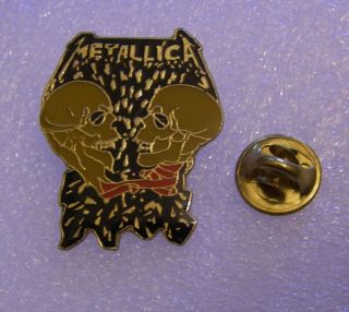 Metallica Sad But True Black Album Heavy Metal Vintage Pin Badge