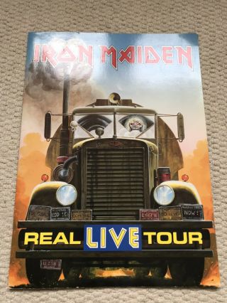 Iron Maiden Real Live Tour Programme