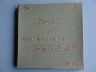 Oistrakh - Oborin - Beethoven Violin Sonatas - Philips - Nm