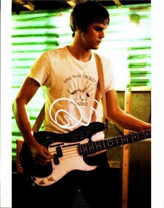Dallon Weekes Panic At The Disco Authentic Signed 8x10 Photo |cert 411 - I