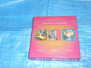 King Crimson Archive Series Empty Promo Box Japan For Mini Lp Cd (box Only)