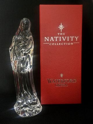 Waterford Crystal Nativity Mother And Child,  Madonna Mary And Jesus