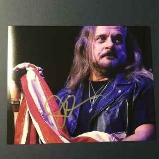 Johnny Van Zant Signed 8x10 Photo Autographed Lynyrd Skynyrd Lead Singer