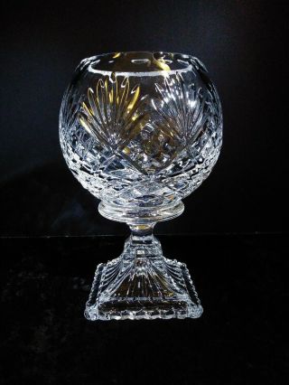 Crystal Candle Holder 7 Inches Tall Stunning