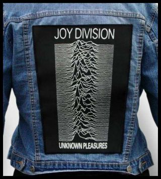 Joy Division - Unknown Pleasures - - - Back Jacket Patch Backpatch