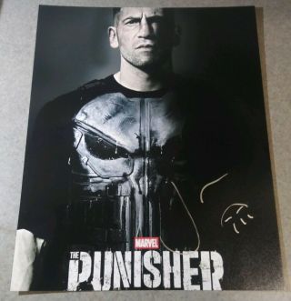 Jon Bernthal Signed Autograph Actor Punisher Star Marvel 11x14 Photo