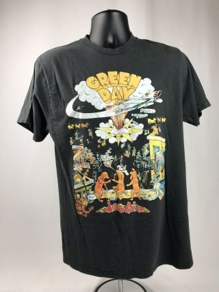 Green Day Dookie Album T Shirt Size Large