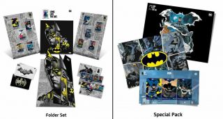 Malaysia 2019 Batman 80 Years Folder Set,  Special Pack Cartoon Comics Dc Hologram