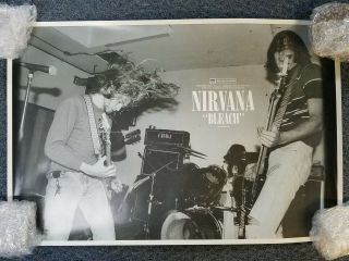 Very Large Double Sided Cobain Nirvana Bleach Poster