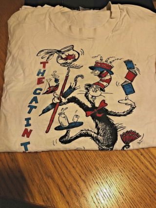 Vintage 1990 Grateful Dead Shakedown Street Dr.  Seuss T Shirt Xl Distressed