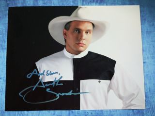 Garth Brooks Hand Signed Autograph 8x10 Photo