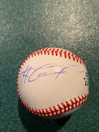 Hayden Christensen And Natalie Portman Signed Autograghed Baseball