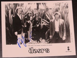 The Doors – Robbie Krieger Signed 8x10 Publicity Photo