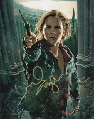 Emma Watson Harry Potter Signed Autographed 8x10 Photo E231