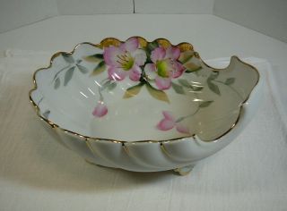 Noritake Azalea Shell Shaped Nut Or Fruit Bowl Vintage Porcelain