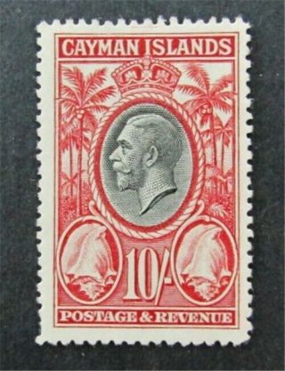 Nystamps British Cayman Islands Stamp 96 Og H $130