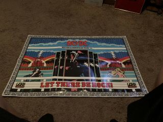 Ac/dc Let There Be Rock Concert Poster