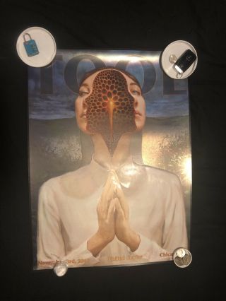 Tool Chicago Limited Foil Poster 11/03/2019 Fear Inoculum Tour 479/750