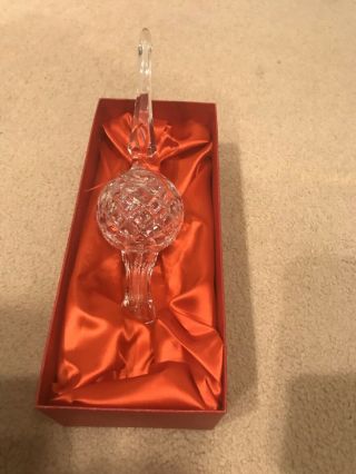 Vintage Waterford Crystal Comeragh (1973 -) Christmas Tree Topper 10 1/2 "