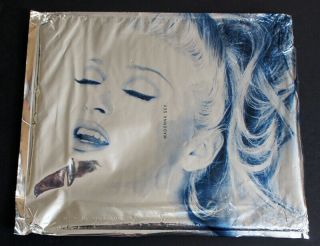 Madonna Sex Book 1992 - With Special Erotica Cd & Mylar Wrapper