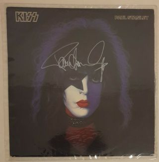 Paul Stanley Solo Album Vinyl Lp - Hand Signed - Casablanca / Aucoin 1978 - Kiss