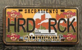 Hard Rock Hotel Casino Sacramento (with Cafe) License Plate Pin