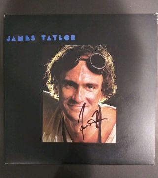 James Taylor Rock N Roll Signed Autographed Vinyl Album