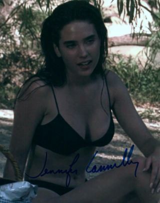 Jennifer Connelly Signed 8x10 Photo Picture,  Great Looking Autographed Pic